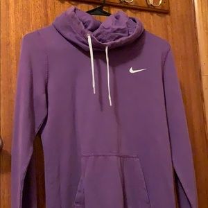 Purple Nike sweatshirt